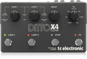 פדאל לופר לגיטרה TC Electronic Ditto X4 Looper TC-Helicon