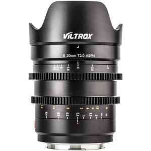 עדשת Viltrox 20mm T2.0 למצלמות Sony E