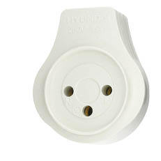 שקע כוח תלת פין 250V~ 16A (קופלונג)