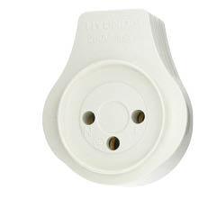 שקע כוח תלת פין 250V~ 16A (קופלונג)
