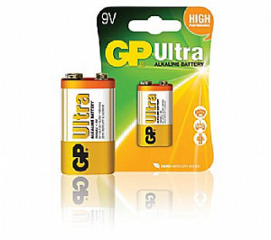 סוללת אלקליין GP Battery Ultra Alkaline 9V - זמין במלאי