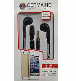 אוזניות סטריאו  עם שלט + דיבורית Germaine SL500 זמין במלאי