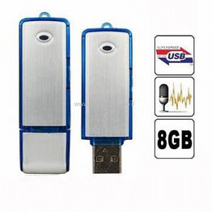 טייפ מנהלים / מקליט קול מיני דיגיטלי עם כניסה USB 8Gb דגם SK858