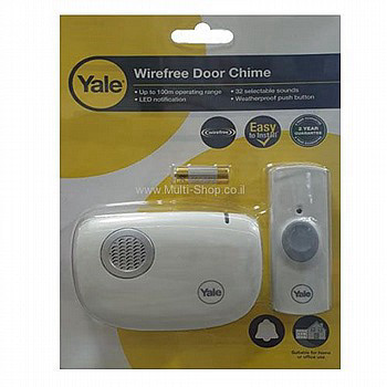 פעמון דלת אלחוטי Yale YWDC218