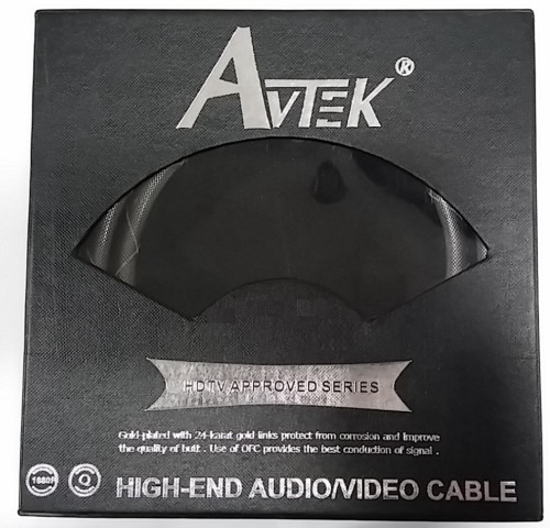 כבל SCART ל-3 Avtek RCA 2M