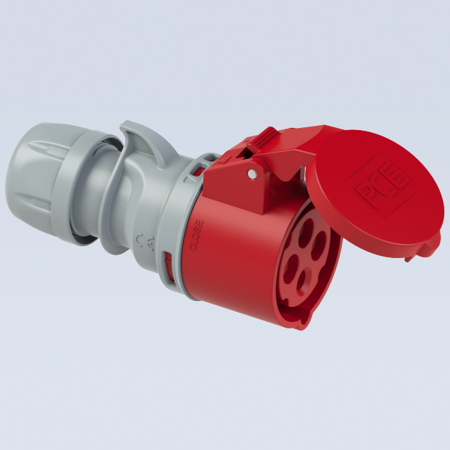 שקע נייד IP44 - 400V 500V-4X16A
