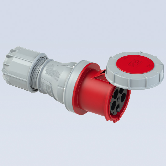 שקע נייד IP67 - 400V-5X125A