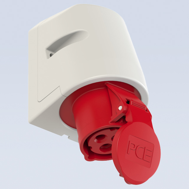 שקע קיר IP44 - 400V-3X16A