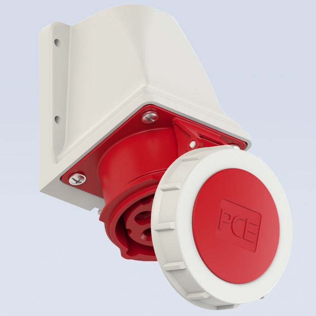 שקע קיר IP67 - 400V-5X16A