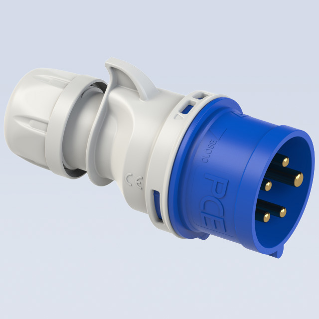 תקע נייד 230V - IP44-5X32A