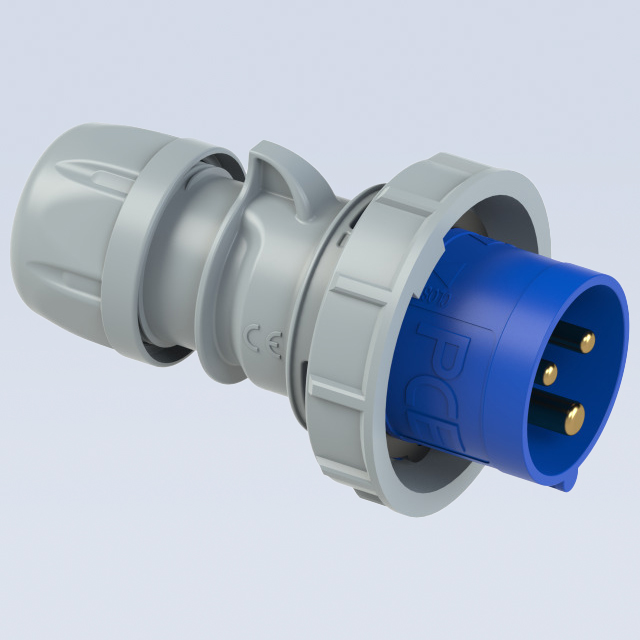 תקע נייד IP67 חיבור מהיר- 230V-3X16A