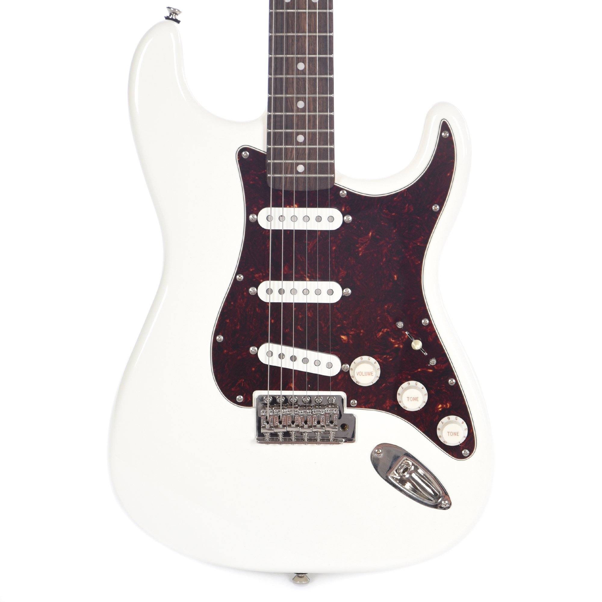 גיטרה חשמלית Squier Stratocaster Classic Vibe 70s Olympic White