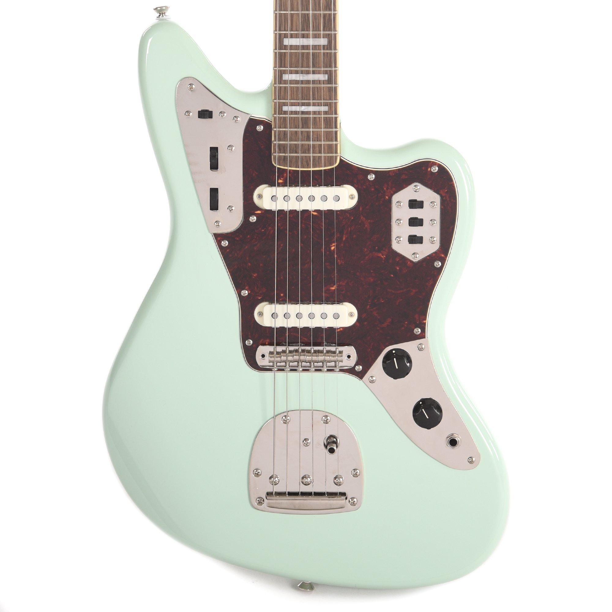 גיטרה חשמלית Squier Jaguar Classic Vibe 70s Surf Green