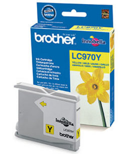 ראש דיו צהוב מקורי BROTHER   LC970Y