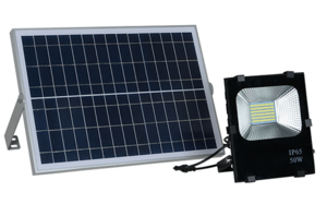 פנס סולארי+ פרוזקטור 50W