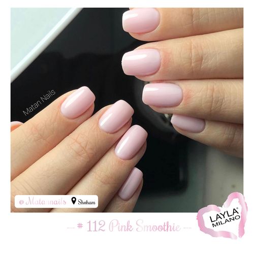 לק ג'ל לילה מילאנו #112 Pink Smoothie
