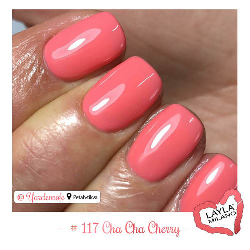 לק ג'ל לילה מילאנו #117 Cha Cha Cherry