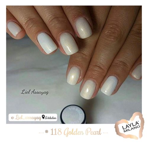 לק ג'ל לילה מילאנו #118 Golden Pearl
