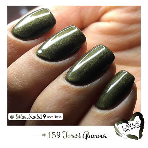 לק ג'ל לילה מילאנו #159 Forest Glamour