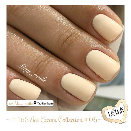 לק ג'ל לילה מילאנו #165  06 Ice Cream Collection 