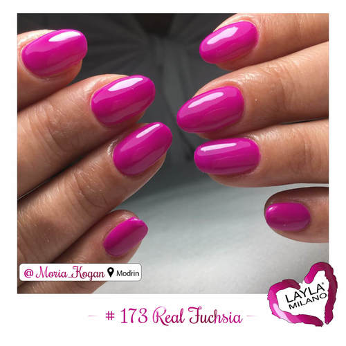 לק ג'ל לילה מילאנו #173 Real Fuchsia 