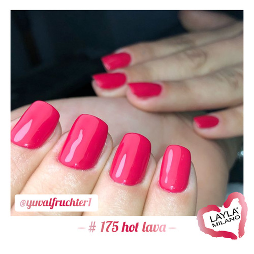 לק ג'ל לילה מילאנו #175 Hot Lava 