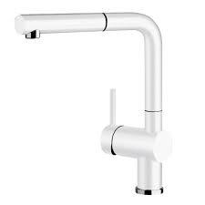 ברז מיקסר נשלף בלנקו BLANCO לינוס LINOS לבן קריסטל 516710 BLANCO בלנקו