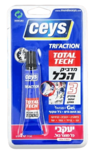 דבק מדביק/אוטם 3 ב 1