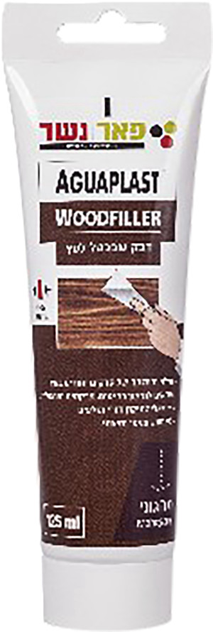 אקווה פלסט חומר לאיטום ומילוי עץ 125 מ״ל