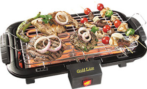 מנגל חשמלי ענק "אריזונה" Gold Line ATL-6000 | 2200W רשת נירוסטה