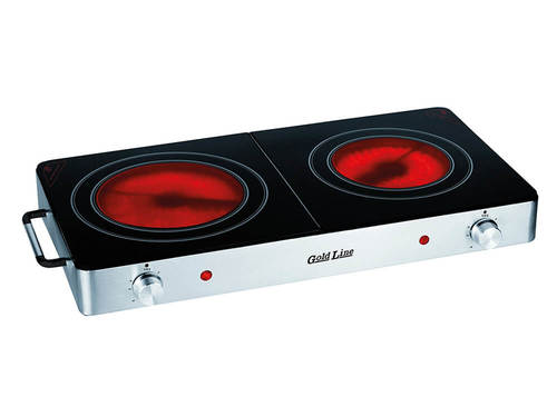  כירה חשמלית קרמית כפולה 3000W דגם ATL-802