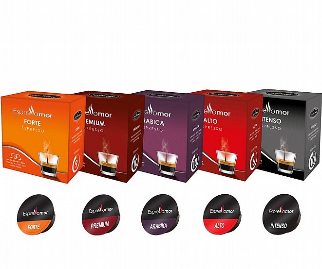 360 קפסולות למודו מיו Espresso Mor