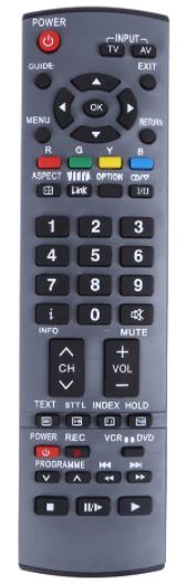 שלט תואם לטלוויזיה פנסוניק PANASONIC דגם : P227