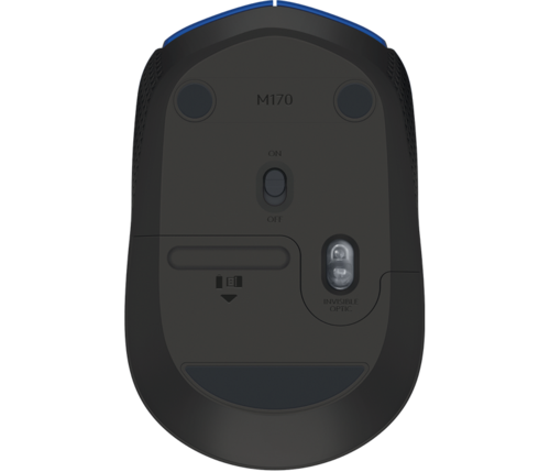 עכבר אלחוטי שחור Logitech M170 910-004642 Wireless Mouse