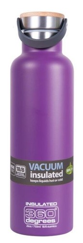 בקבוק מים מבודד מנירוסטה 360Degrees 750ML