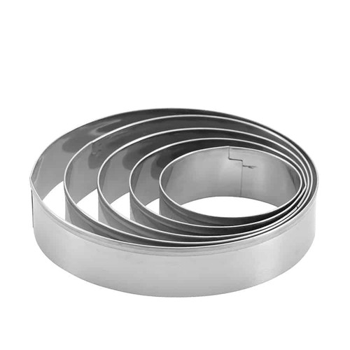 סט 5 חותכני עוגיות עגול CutterPeeler קאטרפילר