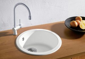 כיור מטבח סילגרניט רונדו BLANCO RONDO