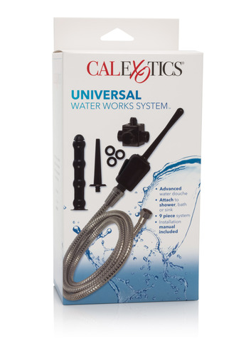 ערכה אנאלית מקצועית לדוש -  Calexotic - Universal Water Works System