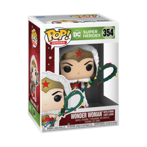 POP Heroes: DC Holiday - Wonder Woman w/ Lights Lasso Funko
