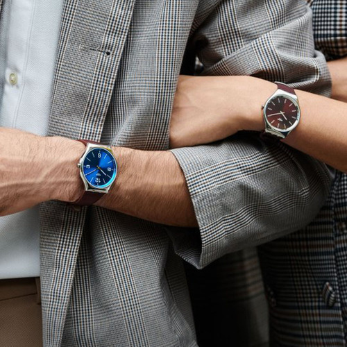 שעון מקולקציית Skin Irony 42 דגם SS07S101 Swatch Outlet - Swatch Outlet -  שעוני גברים