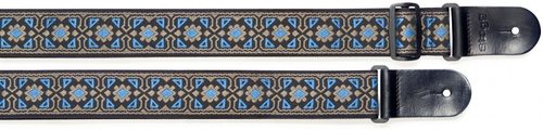 רצועה לגיטרה Stagg SWO-FLO BLU