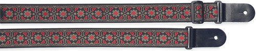 רצועה לגיטרה Stagg SWO-FLO RED