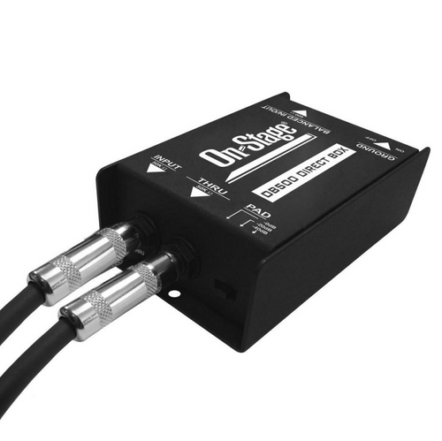זוית נוספת On Stage DB500 Passive DI Box
