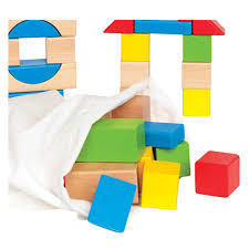 סט משחק 50 קוביות עץ HAPE