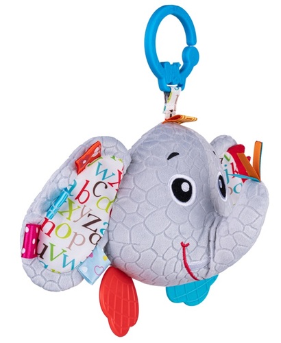 בובת פעילות מוזיקאלית, רב-תחושתית עם מראה ונשכן - פיל