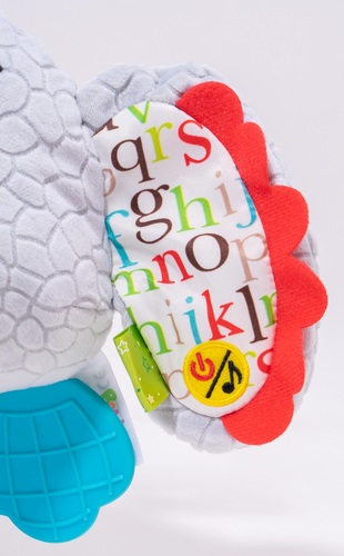 בובת פעילות מוזיקאלית, רב-תחושתית עם מראה ונשכן - פיל