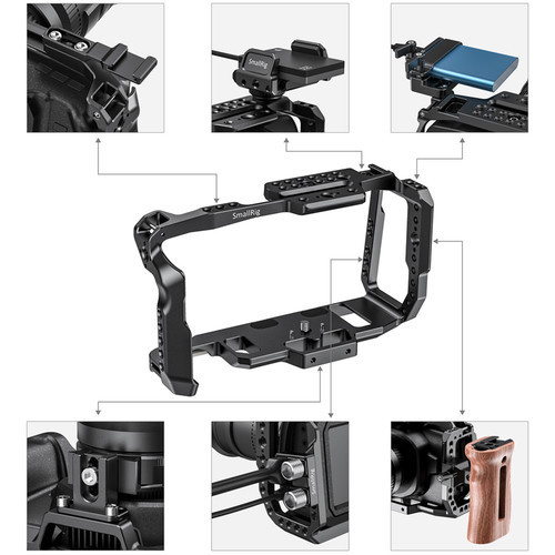 SmallRig Cage for Blackmagic Design Pocket Cinema Camera 4K & 6K 2203B