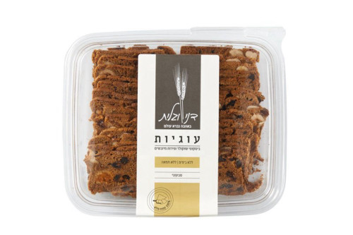 עוגיות ביסקוטי שוקולד ופירות מיובשים