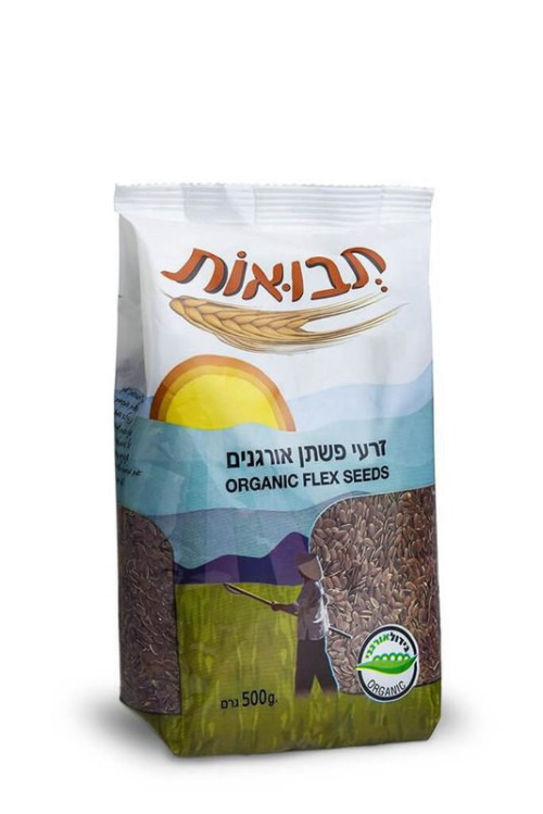 זרעי פשתן אורגניים