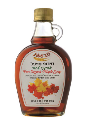סירופ מייפל אורגני טהור תבואות